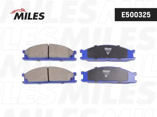 Тормозные колодки дисковые передняя ось MILES E500325