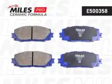 Тормозные колодки дисковые передняя ось MILES E500358