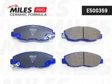 Тормозные колодки дисковые передняя ось MILES E500359