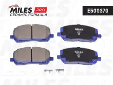 Тормозные колодки дисковые передняя ось MILES E500370