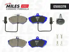 Тормозные колодки дисковые передняя ось MILES E500378