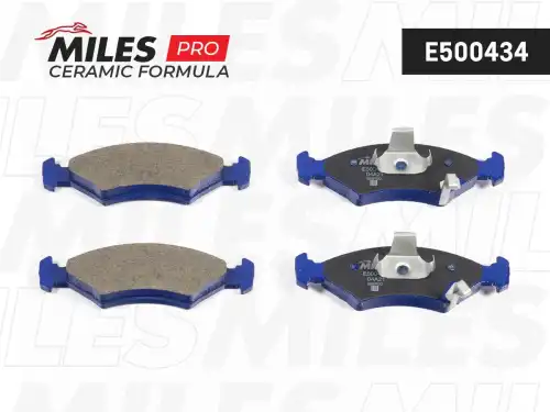Тормозные колодки дисковые передняя ось MILES E500434