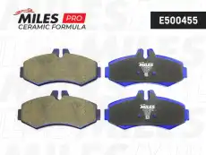 Тормозные колодки дисковые передняя ось MILES E500455