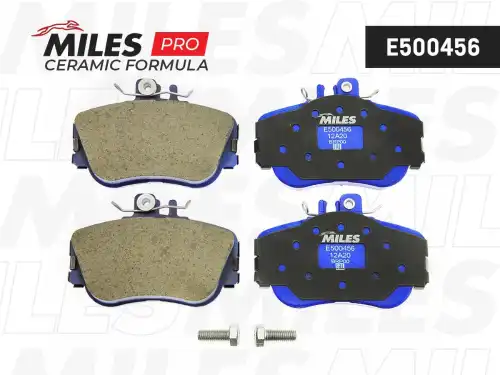 Тормозные колодки дисковые передняя ось MILES E500456