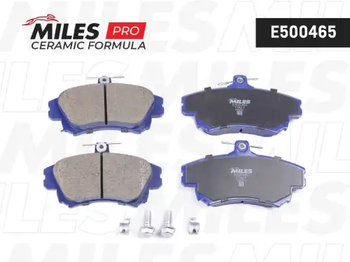 Тормозные колодки дисковые передняя ось MILES E500465