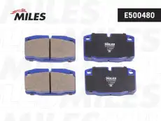 Тормозные колодки дисковые передняя ось MILES E500480