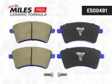 Тормозные колодки дисковые передняя ось MILES E500491