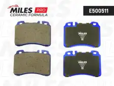 Тормозные колодки дисковые передняя ось MILES E500511