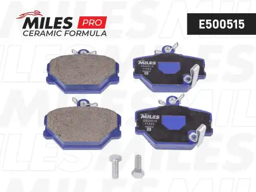 Тормозные колодки дисковые передняя ось MILES E500515