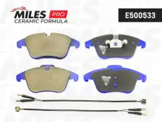 Тормозные колодки дисковые передняя ось MILES E500533