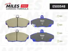 Тормозные колодки дисковые передняя ось MILES E500548