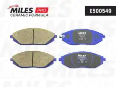 Тормозные колодки дисковые передняя ось MILES E500549