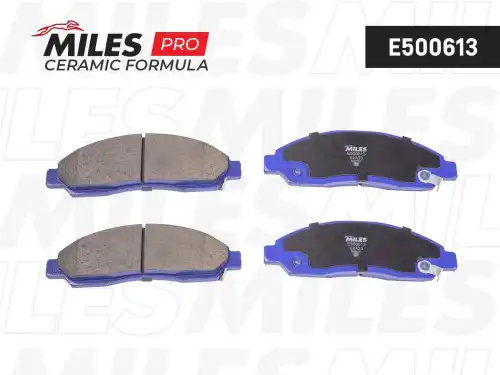 Тормозные колодки дисковые передняя ось MILES E500613