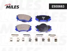 Тормозные колодки дисковые передняя ось MILES E500663
