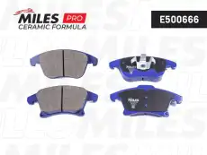 Тормозные колодки дисковые передняя ось MILES E500666