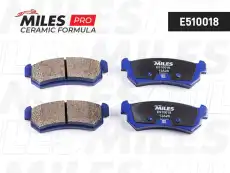 Тормозные колодки дисковые задняя ось MILES E510018