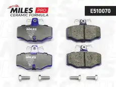 Тормозные колодки дисковые MILES E510070