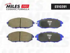 Тормозные колодки дисковые передняя ось MILES E510391