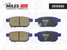 Тормозные колодки дисковые задняя ось MILES E510560