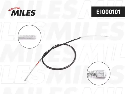 Трос ручного тормоза MILES EI000101