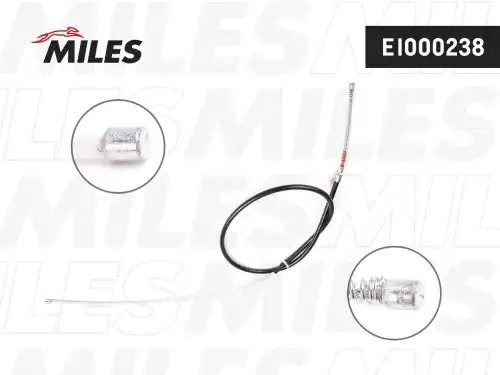Трос ручного тормоза MILES EI000238