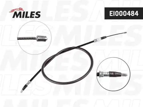 Трос ручного тормоза MILES EI000484
