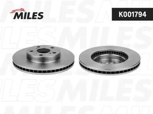 Тормозной диск MILES K001794