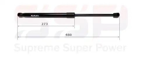 Амортизатор (упор) багажника SSP 6896032020S