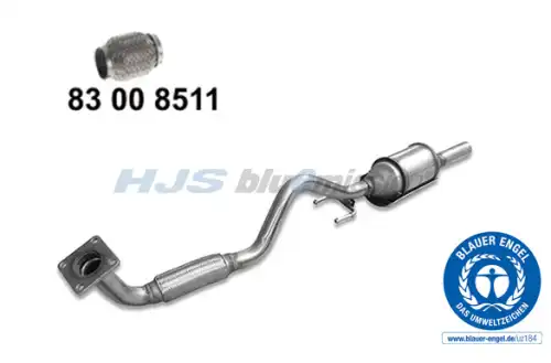 катализатор глушителя VW 96 11 4014 HJS
