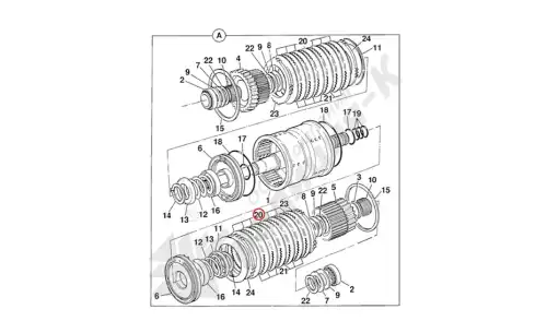 Диск сцепления DELTAPARTS 33116520