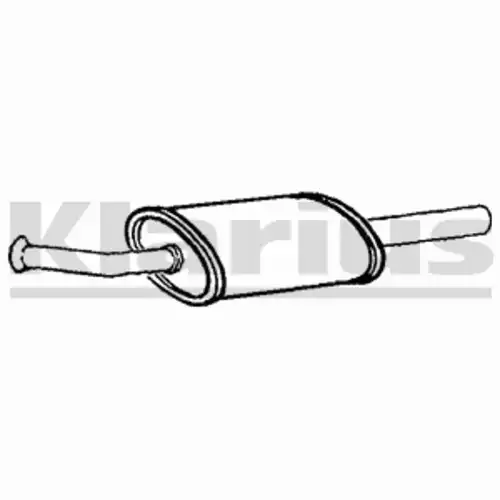 глушитель средняя часть Ren 210844 KLARIUS