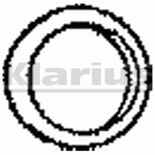 Прокладка глушителя KLARIUS 410233