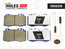 Тормозные колодки дисковые передняя ось MILES E500318