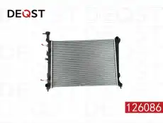 Радиатор системы охлаждения двигателя DEQST 126086