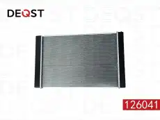 Радиатор системы охлаждения двигателя DEQST 126041
