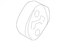 РезинкаГлуш LF4640061 MAZDA
