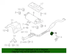 РезинкаГлуш LF4640061 MAZDA