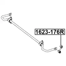 Тяга стабилизатора FEBEST 1623-176R