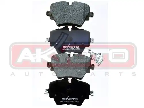 Тормозные колодки дисковые AKYOTO AKD19112