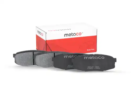 Тормозные колодки дисковые METACO 3010366