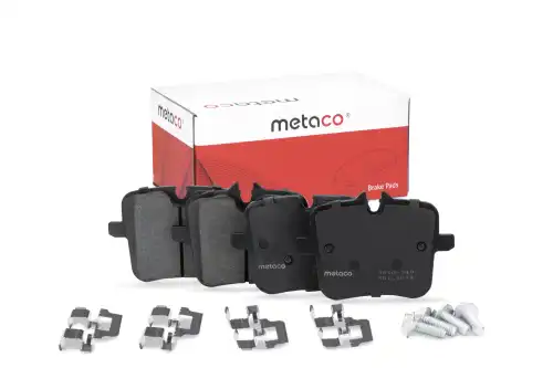 Тормозные колодки дисковые METACO 3010349