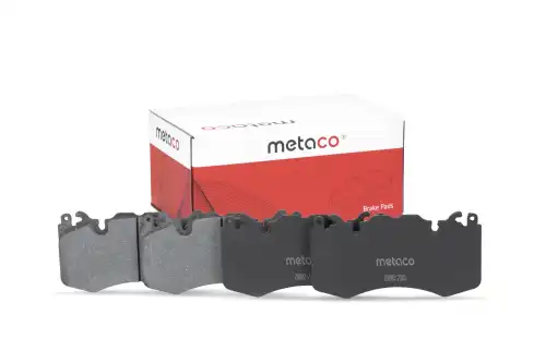 Тормозные колодки дисковые METACO 3000765