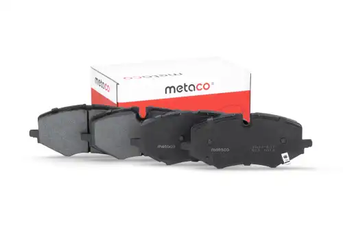 Тормозные колодки дисковые METACO 3000-627