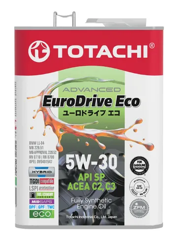 Моторное масло TOTACHI E6604 4 л
