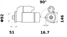 Стартер LETRIKA MS 61