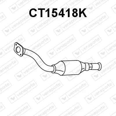 катализатор глушителя Citr CT15418K VENEPORTE