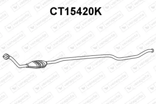 катализатор глушителя Citr CT15420K VENEPORTE