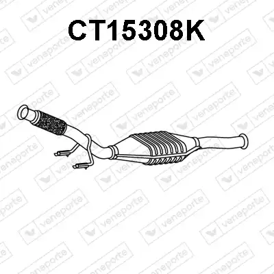 катализатор глушителя Citr CT15308K VENEPORTE