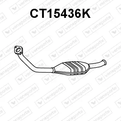 катализатор глушителя Citr CT15436K VENEPORTE