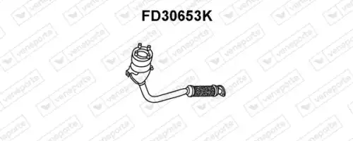 катализатор глушителя Ford FD30653K VENEPORTE